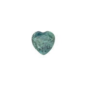 1.53ct Heart Cut Blue Green Montana Sapphire Sapphire SF555