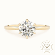 Floryn Round Diamond Ring