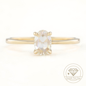 Nina Oval Rose Cut Diamond Ring