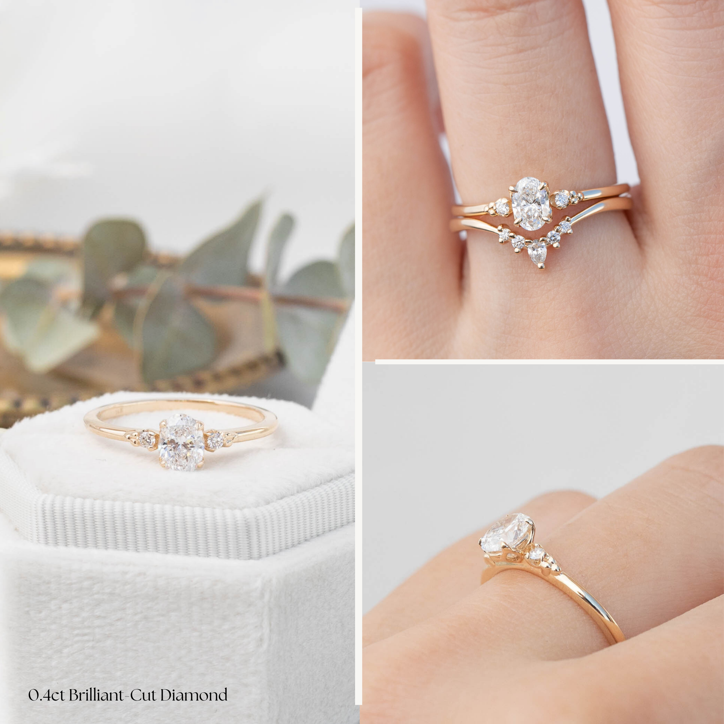 Estel Oval Diamond Ring