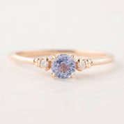 Estel Ring, 0.30ct Ceylon Sapphire of your choice
