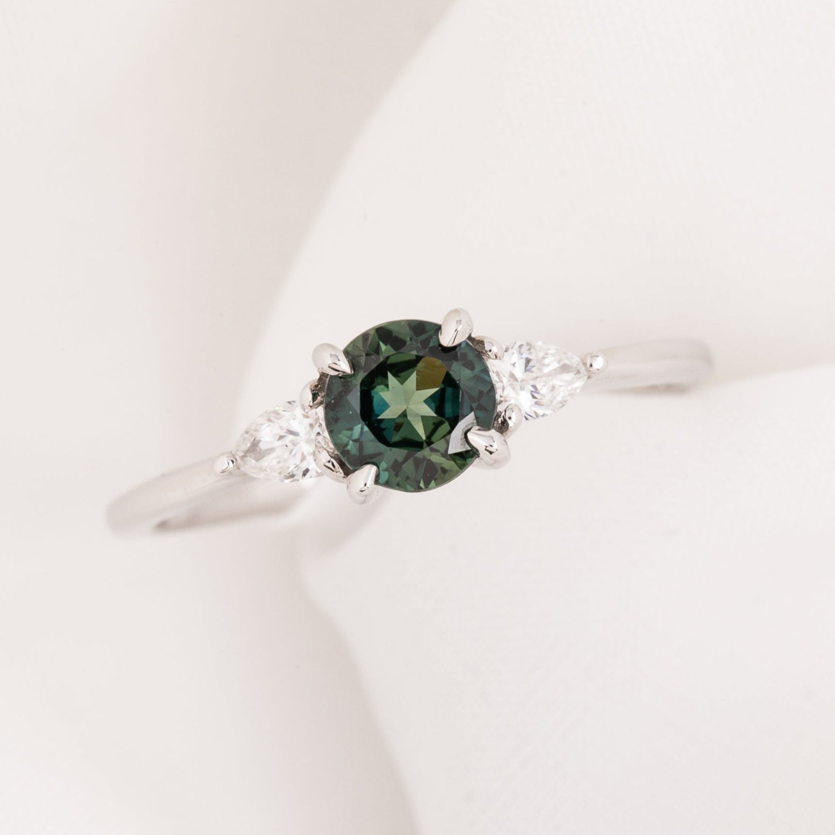 Olivia Ring, 0.66ct Queensland Sapphire