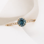 Sabrina Ring, 0.71ct Montana Sapphire