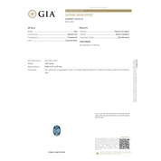Nova Ring, GIA certified unheated 2.02ct Blue Montana Sapphire, 14k Yellow Gold (One of a kind)