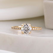 Maria Round Diamond Ring