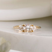 Madison Round Rose Cut Diamond Ring