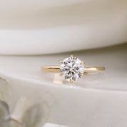Floryn Ring, 1.52ct Round Lab Diamond | IGI Certified