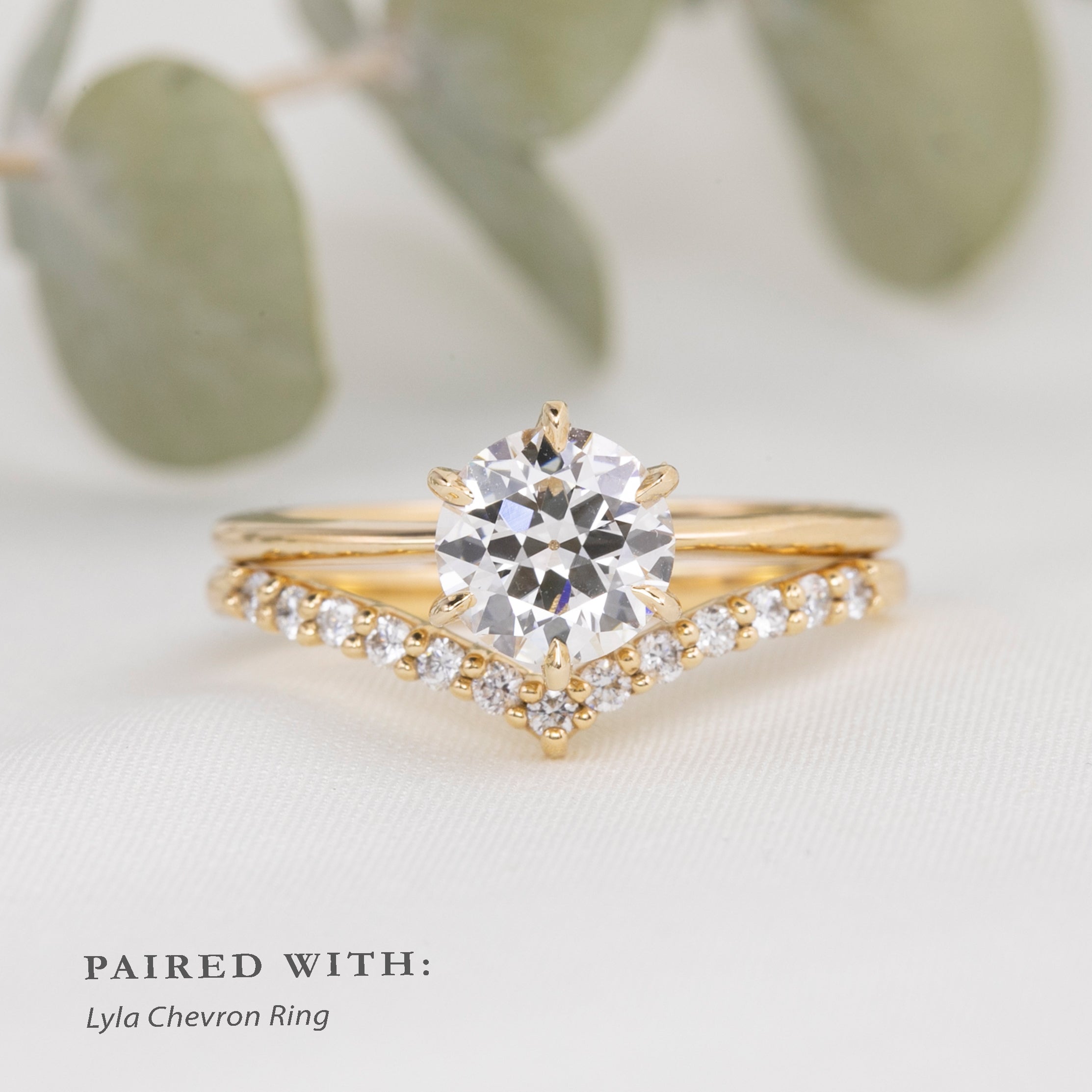 Floryn Ring, 1.15ct Round Diamond | GIA Certified
