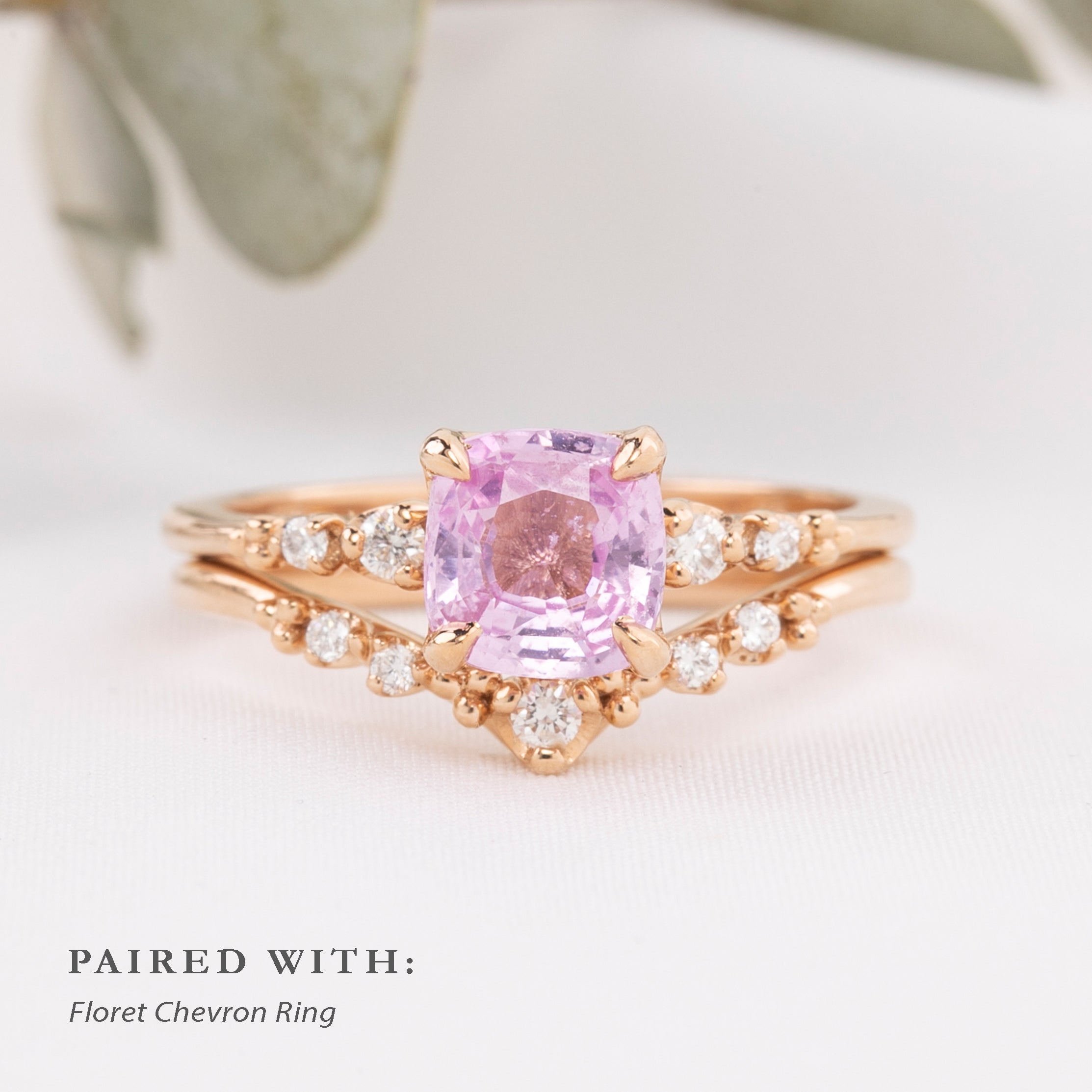 Estel Fleur Ring, 1.29ct Sapphire