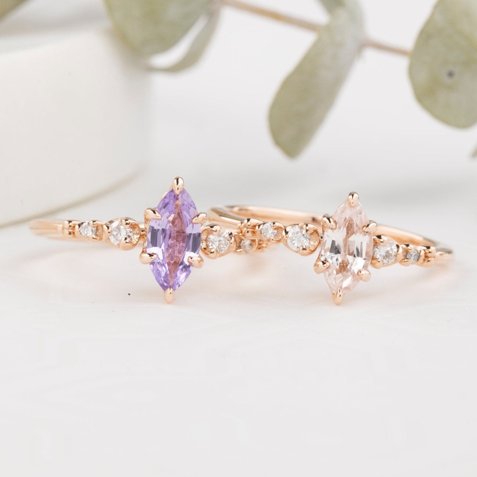 Estel Fleur Ring, Madagascar Sapphire