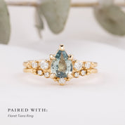 Estel Fleur Ring, 1.09ct Madagascar Sapphire
