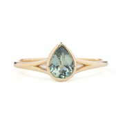 Kylie Ring, 0.70ct Montana Sapphire
