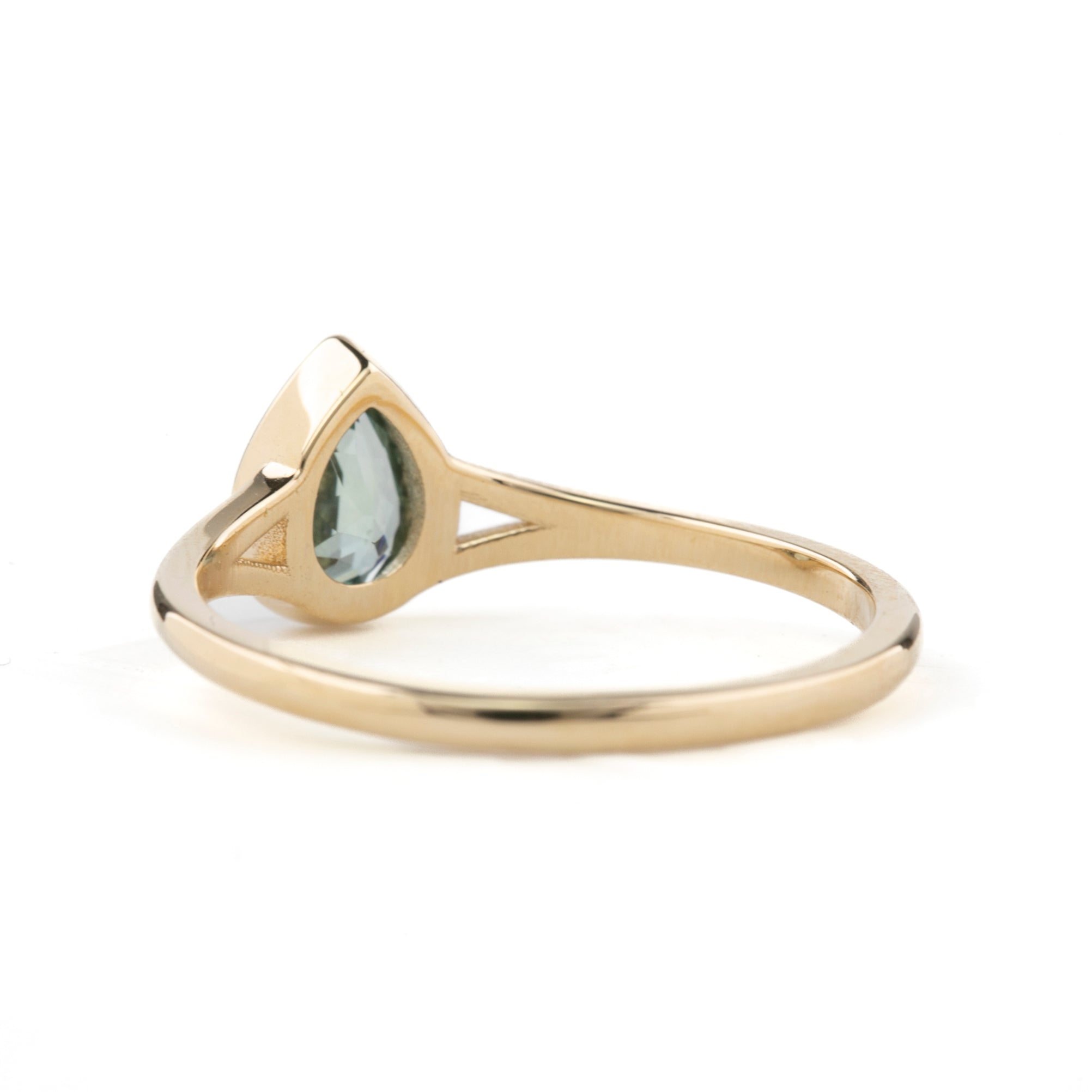 Kylie Ring, 0.70ct Montana Sapphire