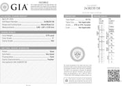 0.75ct Round White Rose Cut Diamond D144 GIA