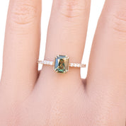 Maya Ring, 1.04ct Sapphire