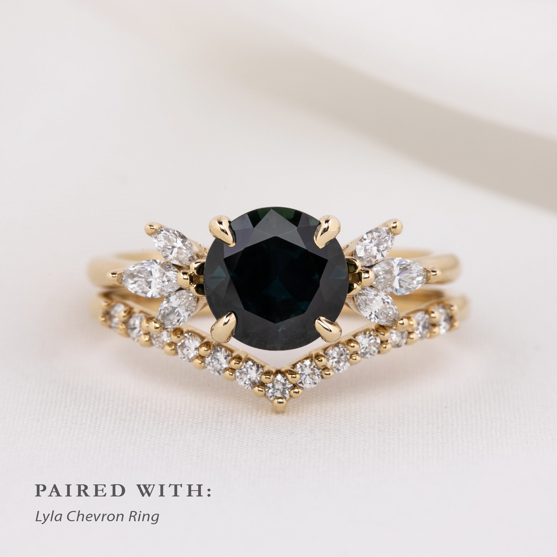 Nova Ring, 1.59ct Montana Sapphire