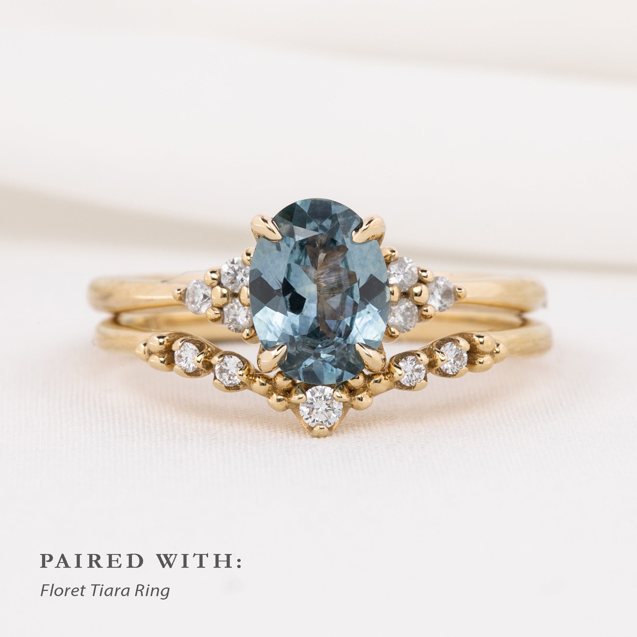 Teresa Ring, 0.97ct Blue Montana Sapphire