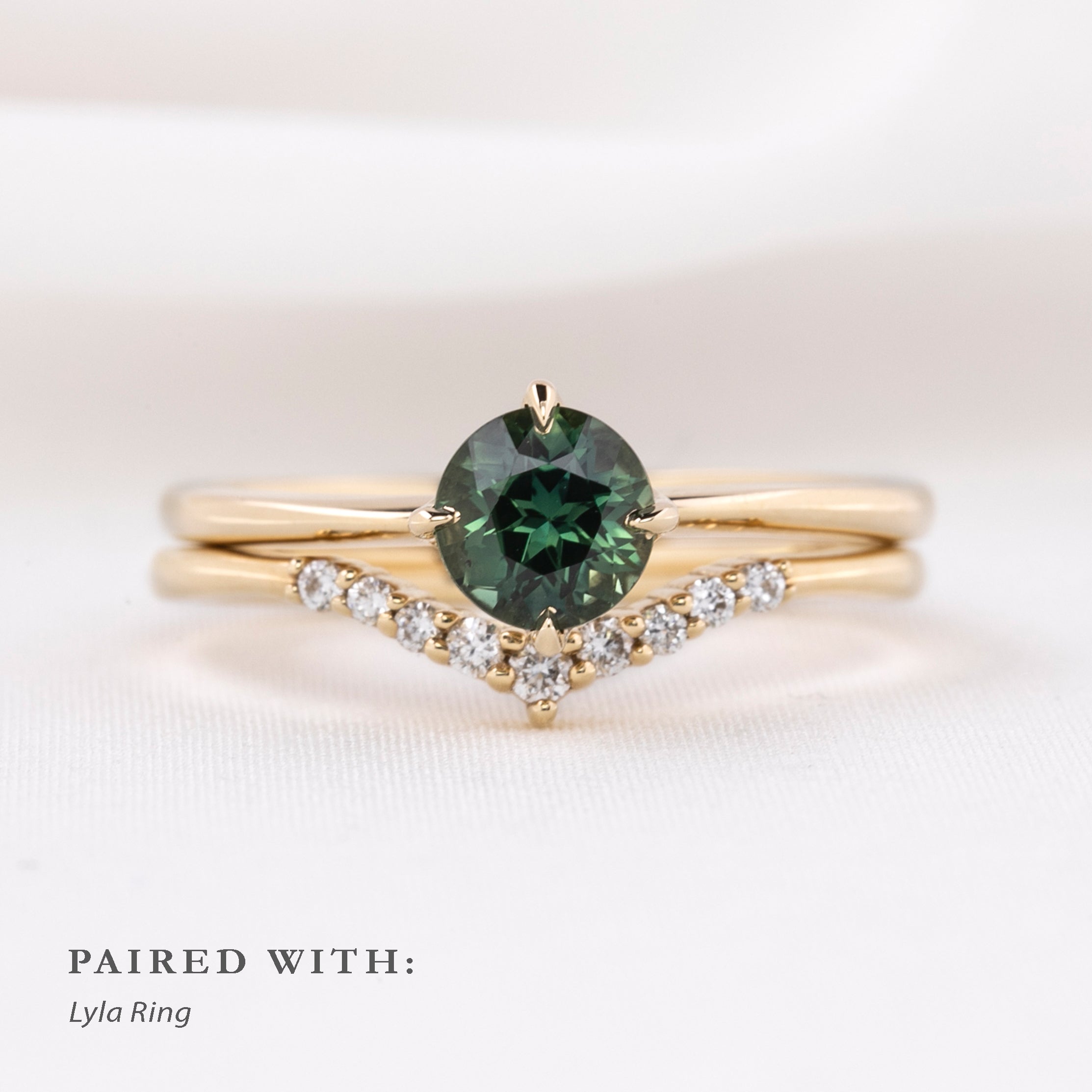 Alice Ring, 0.83ct Queensland Sapphire