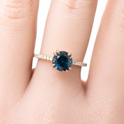 Sabrina Ring, 1.89ct Montana Sapphire