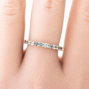 Lydia Montana Sapphire Band 2.3mm-0.70ctw