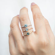 Stella Ring, 0.45ct Montana Sapphire of your choice
