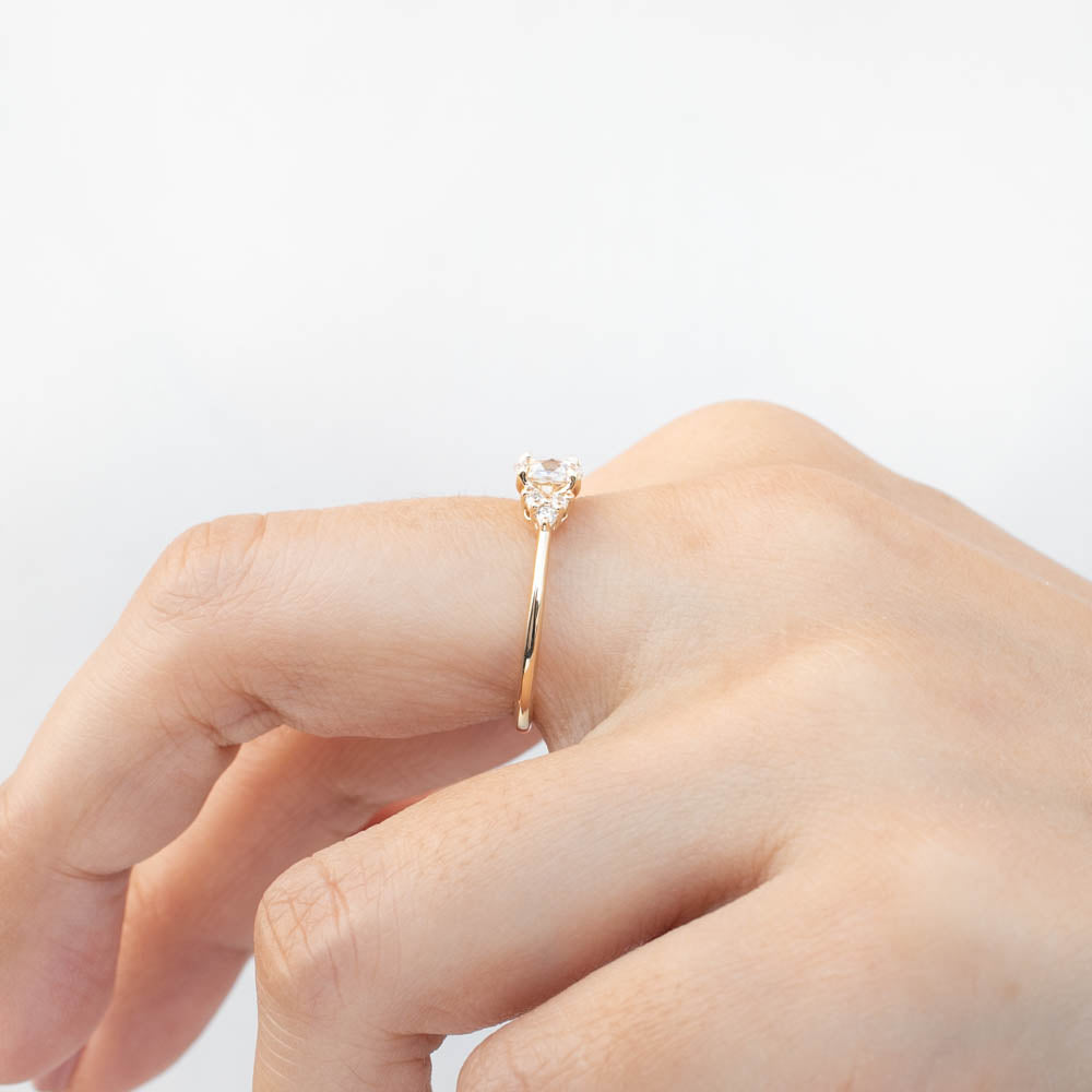 Teresa Oval Rose Cut Diamond Ring