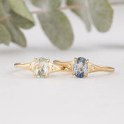 Piper Ring, 0.60ct Madagascar Sapphire, oval shape gemstone