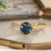 Sabrina Ring, 1.89ct Montana Sapphire