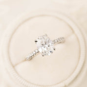 Maria Oval Diamond Ring