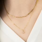 Dahlia Necklace, Natural Rose Cut Diamond (Charm Option)