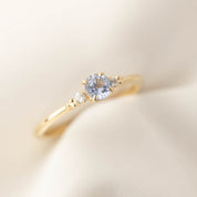 Estel Ring, 0.30ct Ceylon Sapphire of your choice