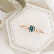 Grace Ring 0.70-0.80ct Montana Sapphire