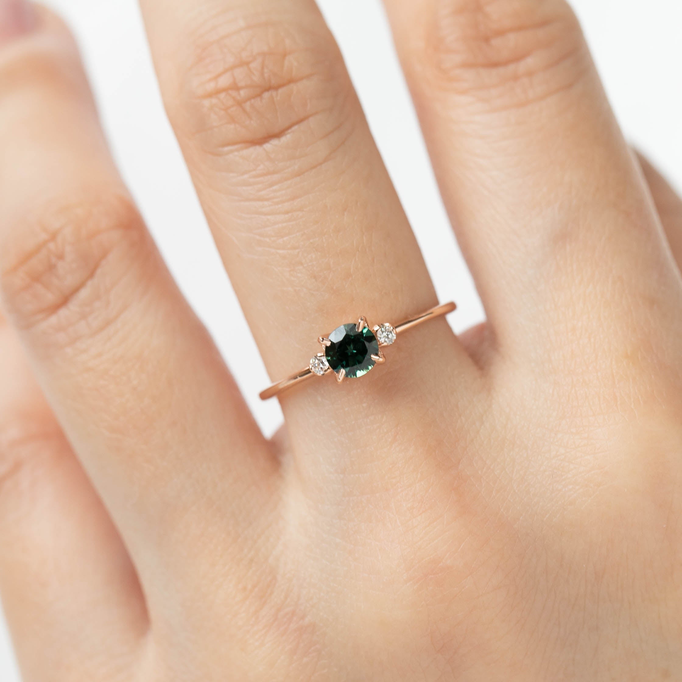Sofia Ring, 0.55ct Queensland Sapphire