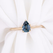 Sara Ring, 0.70ct Montana Sapphire