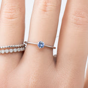 Alice Ring, 0.30ct Ceylon Sapphire of your choice