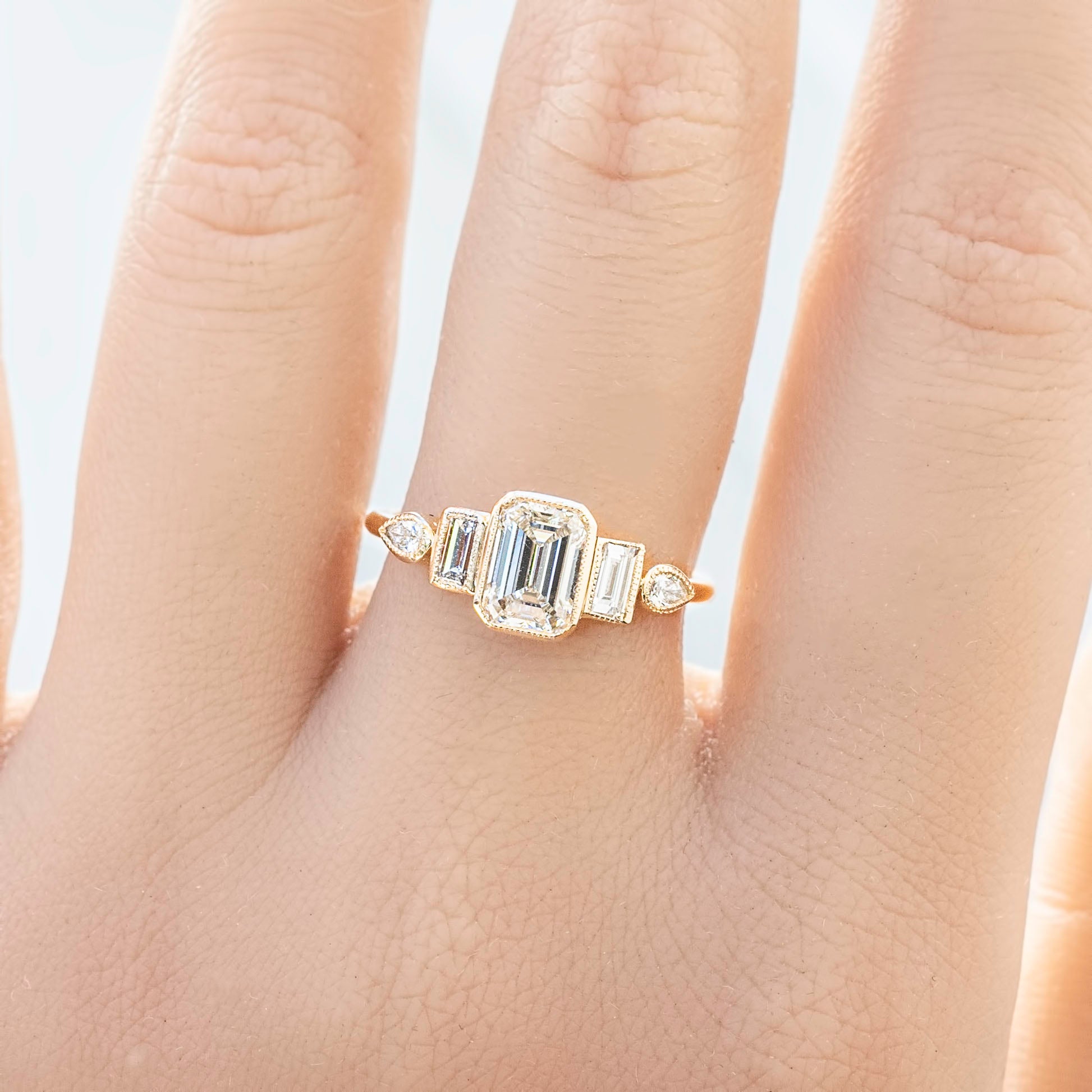 Edith Ring, 1.00ct Lab Diamond | IGI Certified