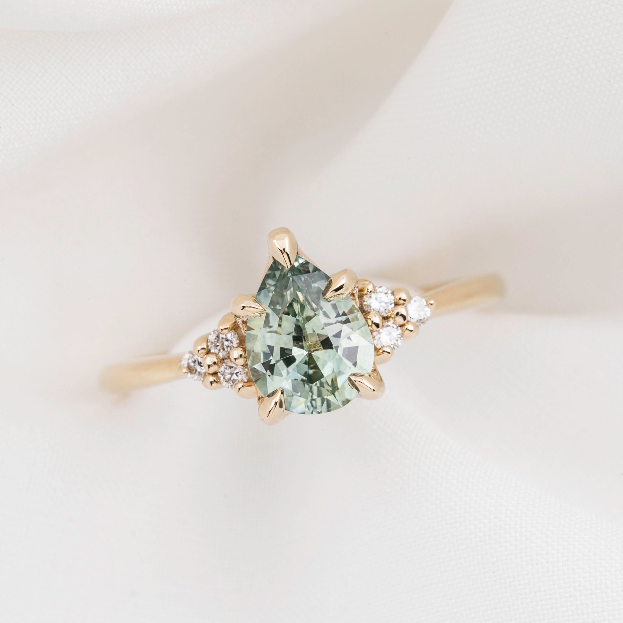 Teresa Ring 1.27ct Montana Sapphire