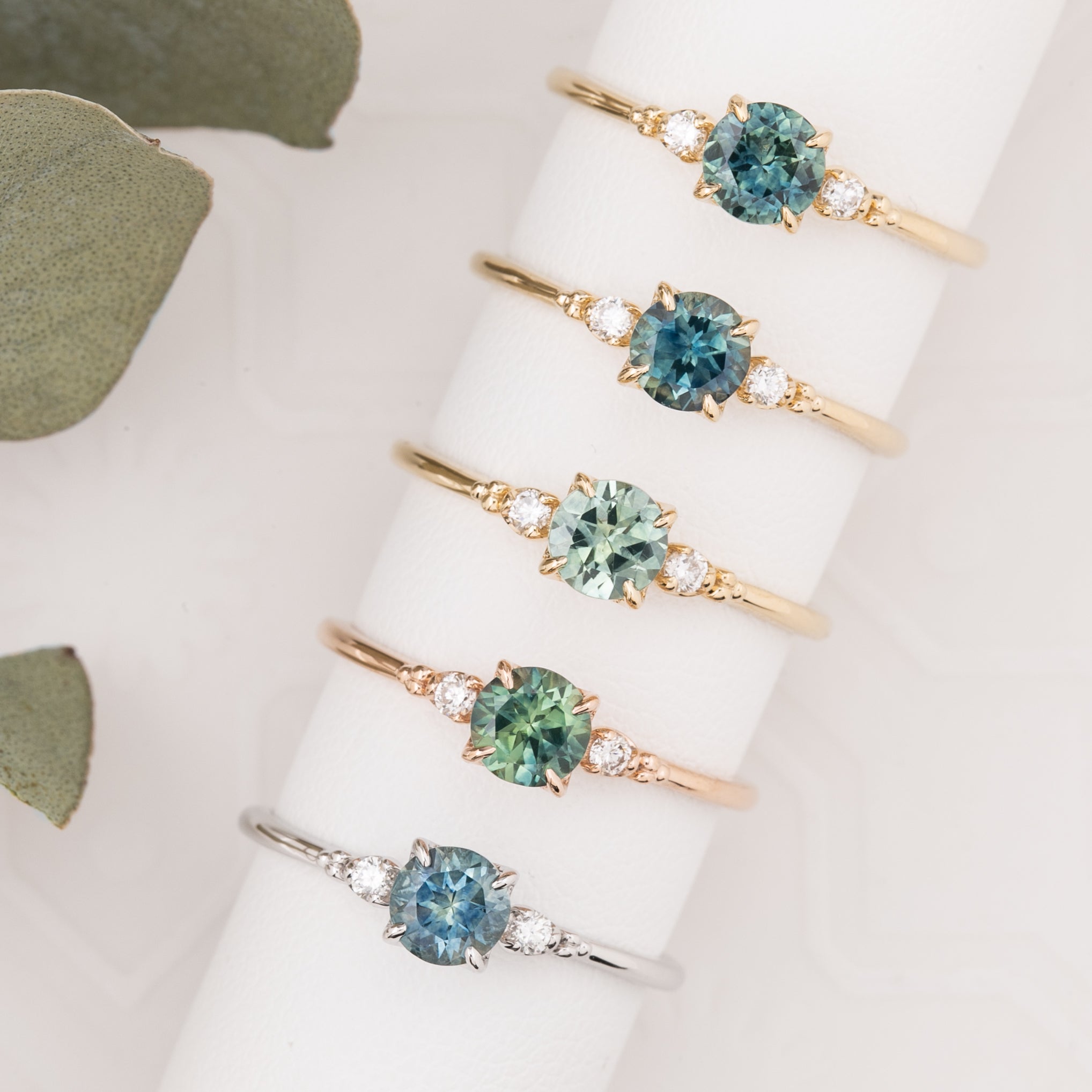 Estel Ring, 0.70ct Montana Sapphire