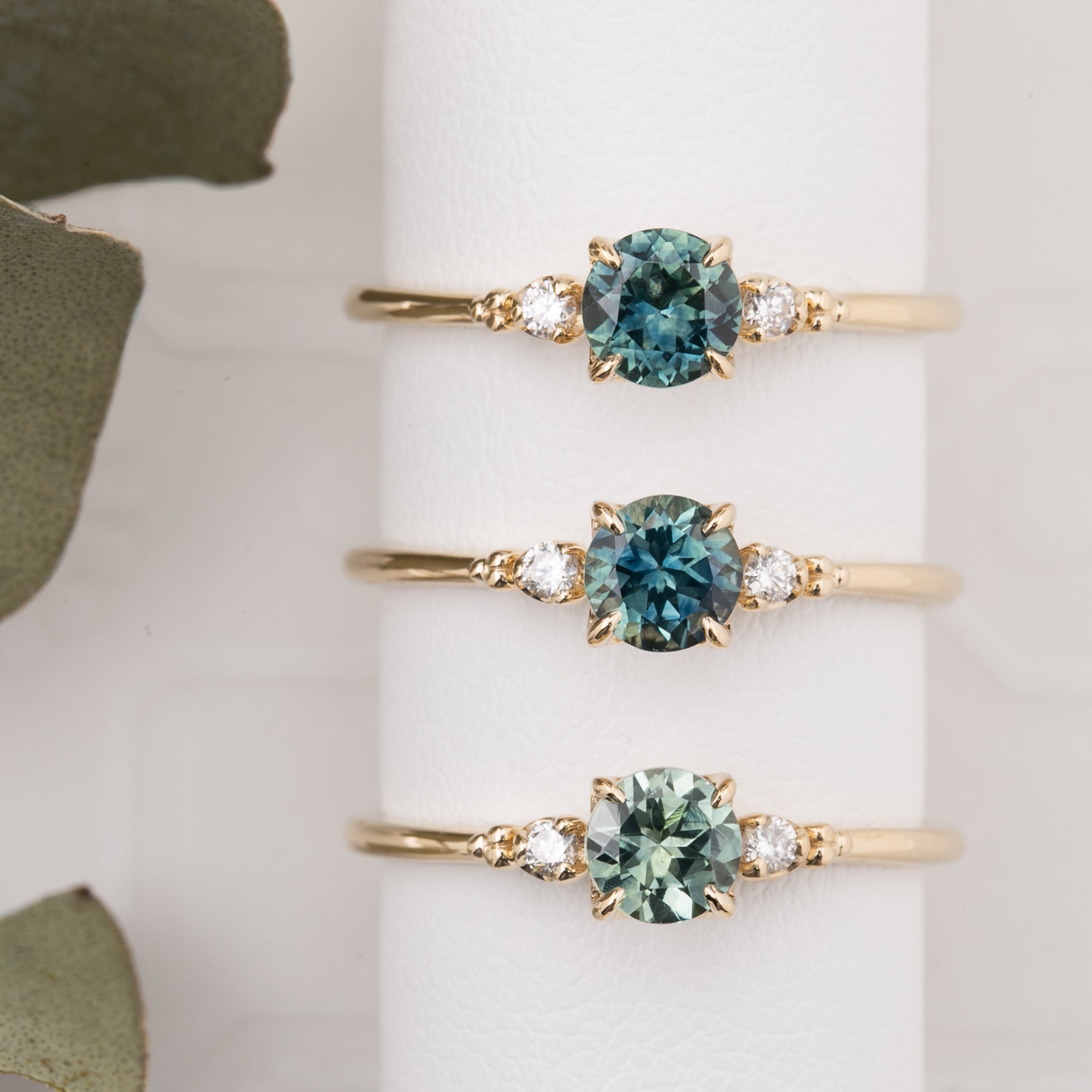 Estel Ring, 0.70ct Montana Sapphire