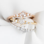 Mila Round Rose Cut Diamond Ring