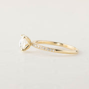 Maria Oval Rose Cut Diamond Ring