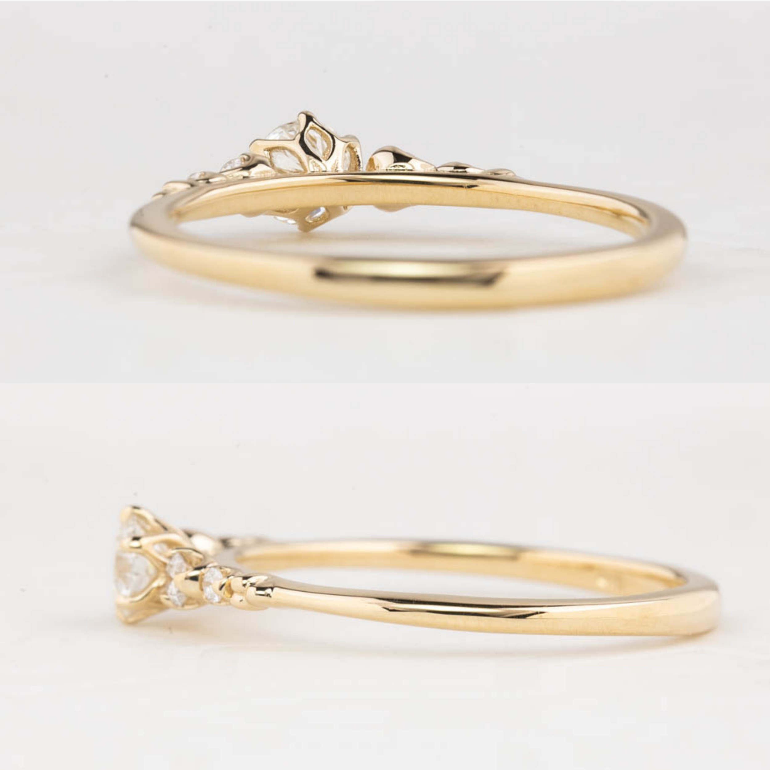 Estel Fleur Ring, 0.25ct Diamond