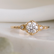 Agatha Ring, 1.00ct Lab Diamond | GIA Certified