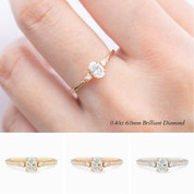 Estel Oval Diamond Ring