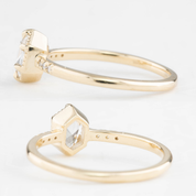 Grace Oval Rose Cut Diamond Ring