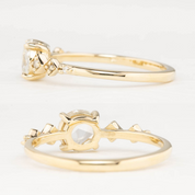 Celeste Round Rose Cut Diamond Ring