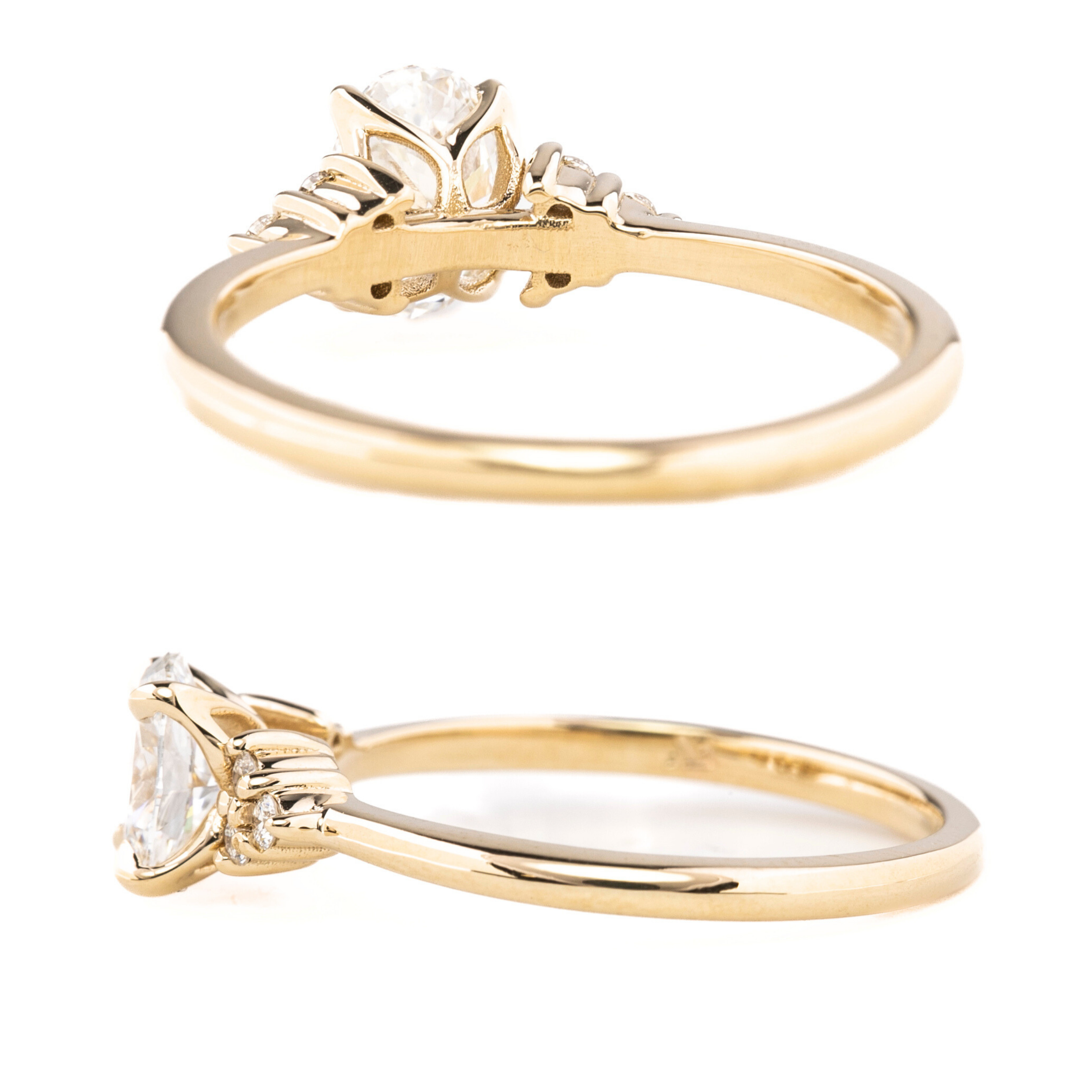 Teresa Oval Rose Cut Diamond Ring