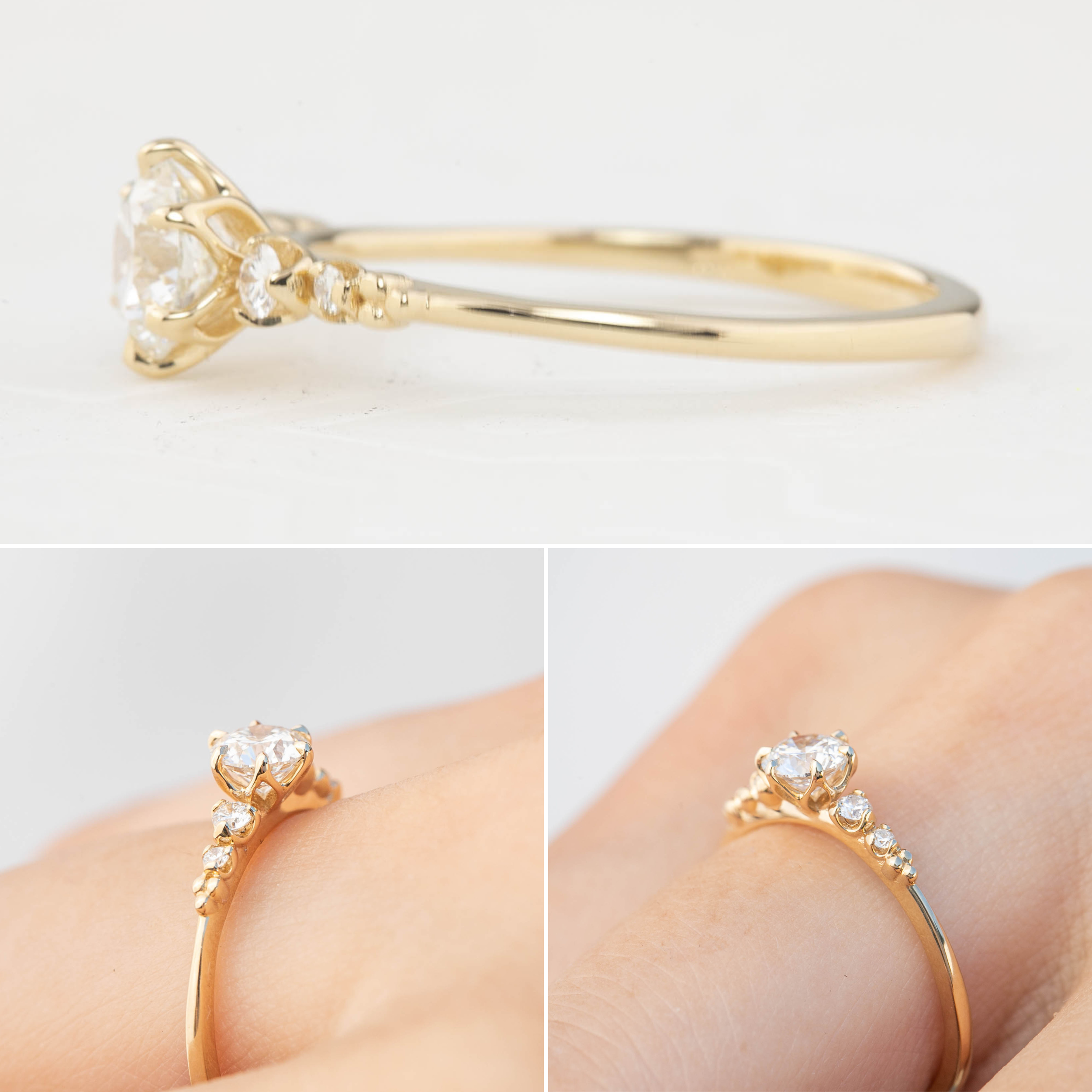 Estel Fleur Round Diamond Ring