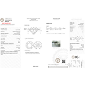 Alice Ring, 1.30ct Round Lab Diamond | IGI Certified