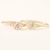Estel Round Rose-Cut Diamond Ring